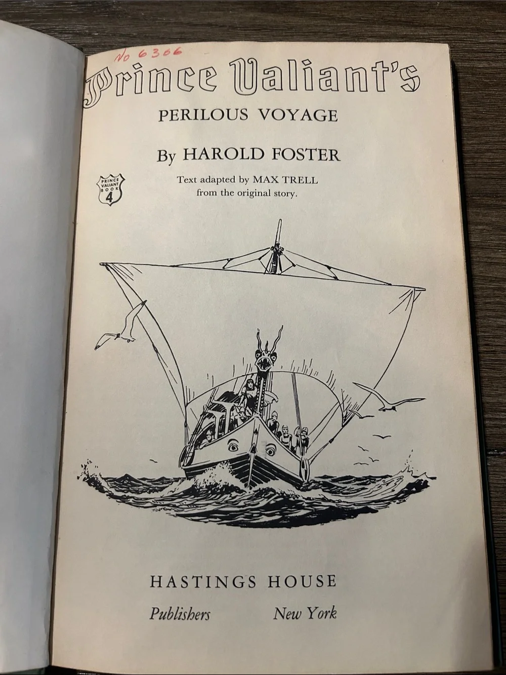 Vintage Prince Valiant books Harold Foster 1950’s 4 books included hardcover